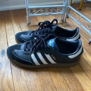 Adidas Black and White Samba Sneaker